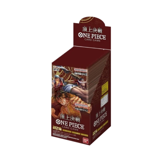 원피스 TCG OP-02 파라마운트 워 카드다스 부스터 박스 (24팩/일어판) 상품 이미지
