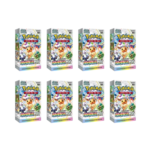 포켓몬 TCG 스칼렛 & 바이올렛 하이클래스팩 테라스탈 페스타 EX 8박스 (총 80팩/한글판) 카드 이미지