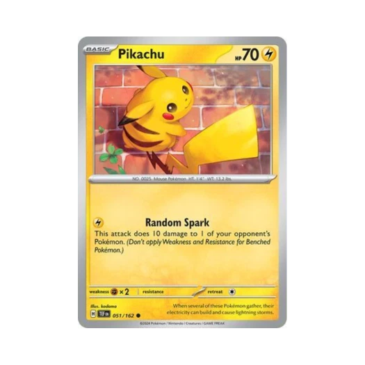 포켓몬 TCG 피카츄 C 템포럴 포시스 (영문판) 카드 이미지