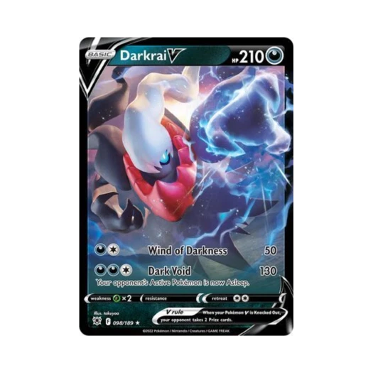 포켓몬 TCG 다크라이 V HRV 아스트랄 레디안스 (영문판)