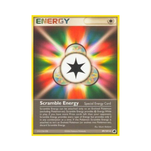 포켓몬 TCG 스크램블 에너지 U EX 드래곤 프론티어스 (영문판)
