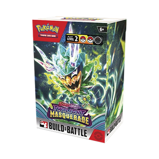 포켓몬 TCG 스칼렛 & 바이올렛 변환의 가면 빌드 & 배틀 박스 (영문판)