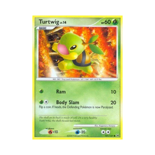 포켓몬 TCG 모부기 C 플래티넘 (영문판)