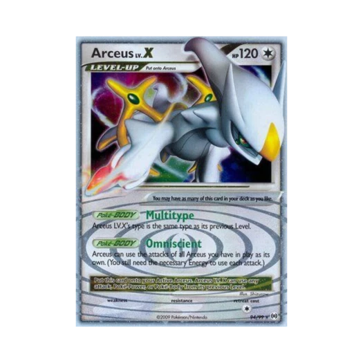 포켓몬 TCG 아르세우스 LV.X RHL 아르세우스 (영문판)