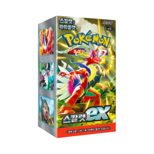 포켓몬 TCG 스칼렛 & 바이올렛 확장팩 스칼렛 EX 박스 (30팩/한글판)