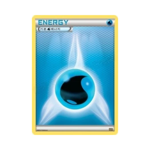 Pokemon TCG Basic Water Energy Reshiram-ex Battle Strength Deck (Korean Ver.)