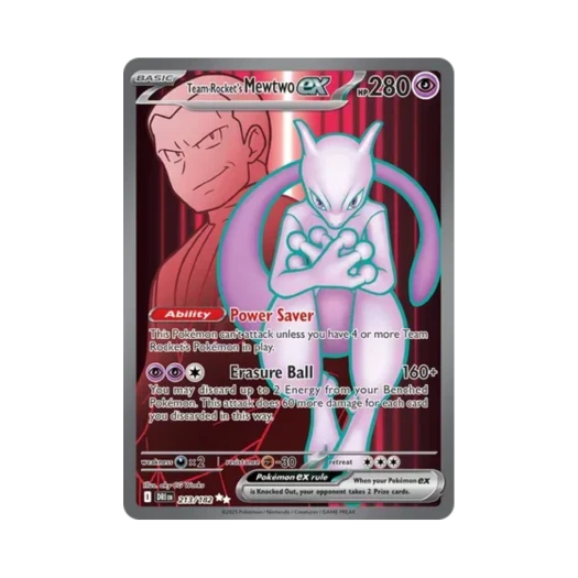 Pokemon TCG Team Rocket's Mewtwo ex UR Destined Rivals (English Ver.)