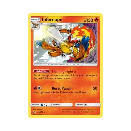 Pokemon TCG Infernape RH Ultra Prism (English Ver.)