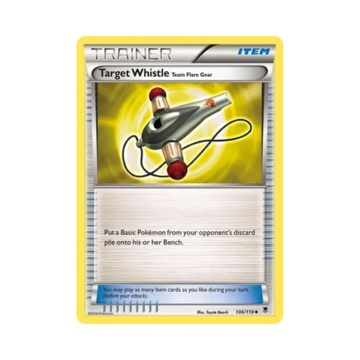 Pokemon TCG Target Whistle U Phantom Forces (English Ver.)