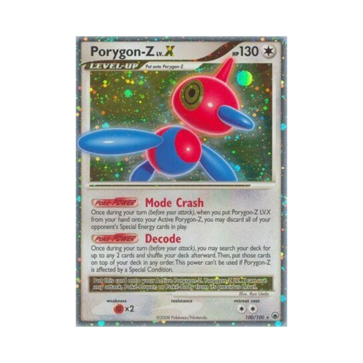 포켓몬 TCG 폴리곤-Z LV.X RHL 마제스티 던 (영문판)