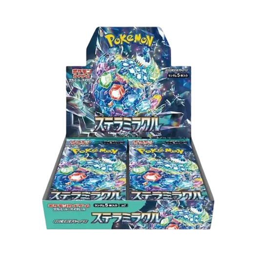 포켓몬 TCG 스칼렛 & 바이올렛 확장팩 스텔라미라클 박스 (일어판) 카드 이미지