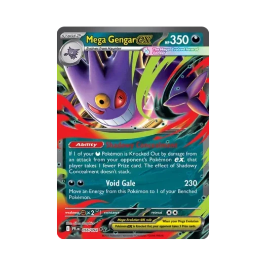 포켓몬 TCG 메가 팬텀 ex DR 판타스말 플레임즈 (영문판) 카드 이미지
