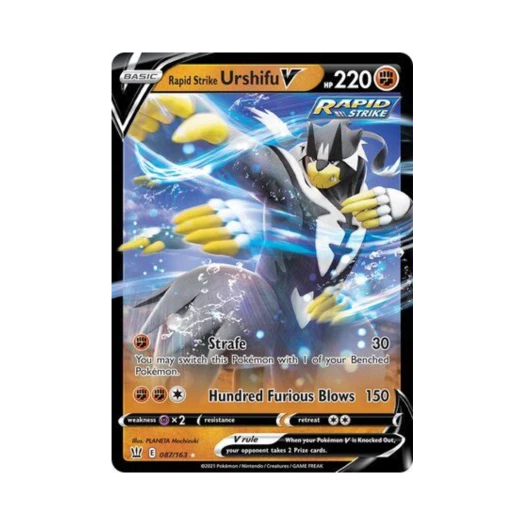 Pokemon TCG Rapid Strike Urshifu V HRV Battle Styles (English Ver.)