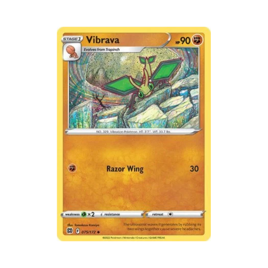 포켓몬 TCG 비브라바 U 브릴리언트 스타즈 (영문판)
