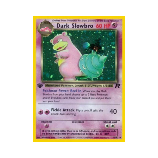 포켓몬 TCG 다크 야도란 RH 로켓단 (영문판)