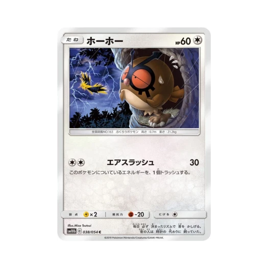 포켓몬 TCG 부우부 C 스카이레전드 (일어판)