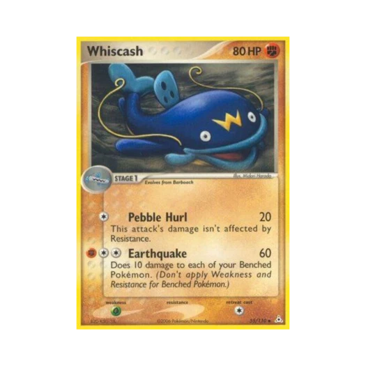 Pokemon TCG Whiscash U EX Holon Phantoms (English Ver.)