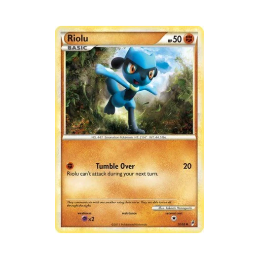 포켓몬 TCG 리오르 U 콜 오브 레전즈 (영문판)