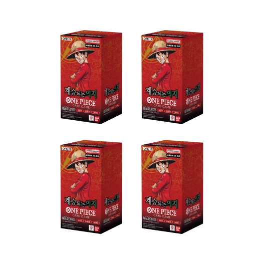 원피스 TCG OPK-13 부스터 팩 계승되는 의지 4 박스 (96팩/한글판) 상품 이미지