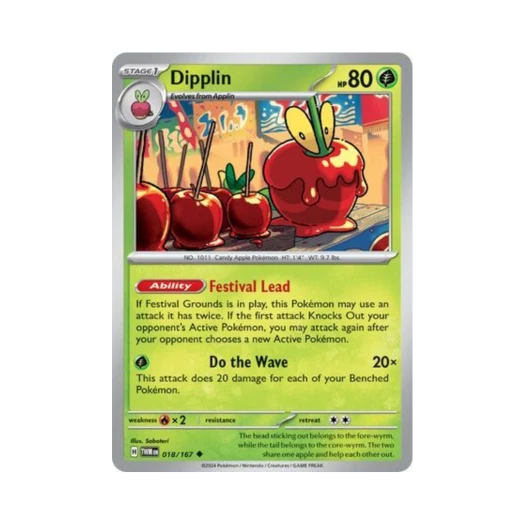 Pokemon TCG Dipplin U Twilight Masquerade (English Ver.)