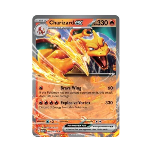 Pokemon TCG Charizard ex DR Scarlet & Violet 151 (English Ver.)