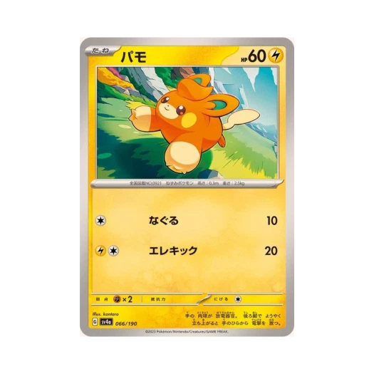 포켓몬 TCG 빠모 샤이니 트레져 ex (일어판)