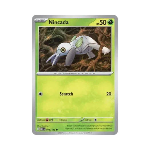 포켓몬 TCG 토중몬 C 메가 에볼루션 (영문판) 카드 이미지