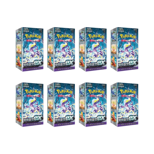 포켓몬 TCG 스칼렛 & 바이올렛 확장팩 바이올렛 EX 8박스 (총 240팩/한글판) 카드 이미지