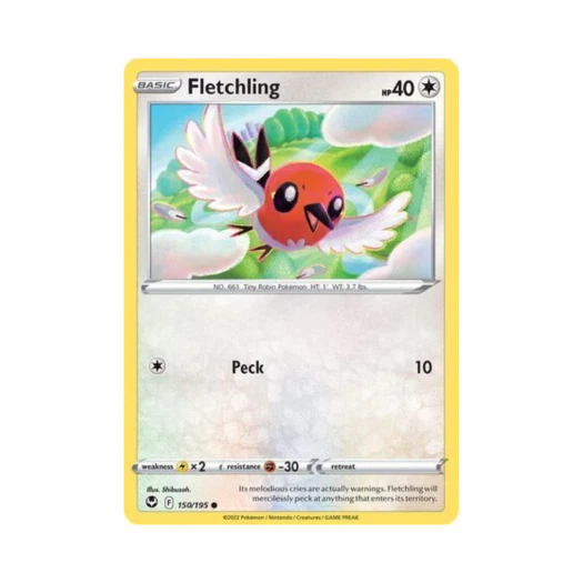 포켓몬 TCG 화살꼬빈 C 실버 템페스트 (영문판)