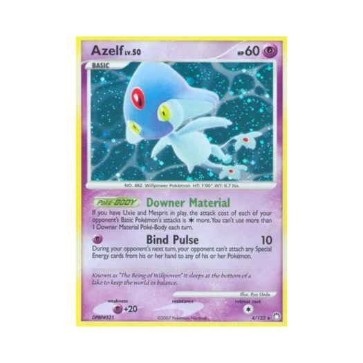 Pokemon TCG Azelf RH Mysterious Treasures (English Ver.)