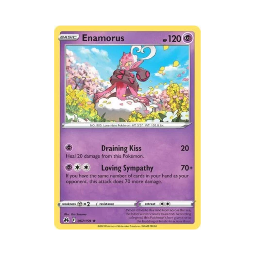 포켓몬 TCG 러브로스 R 크라운 제니스 (영문판)