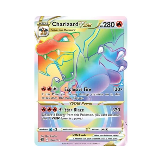 Pokemon TCG Charizard VSTAR RR Brilliant Stars (English Ver.)