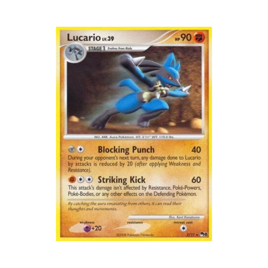 포켓몬 TCG 루카리오 R 팝 시리즈 8 (영문판)