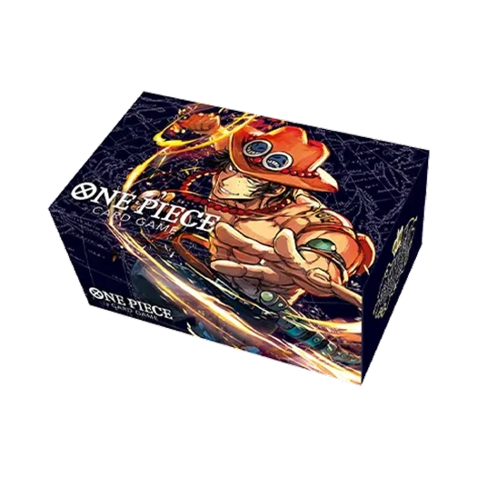 원피스 TCG 플레이매트 스토리지 박스 세트 포트거스 D. 에이스 (영문판)