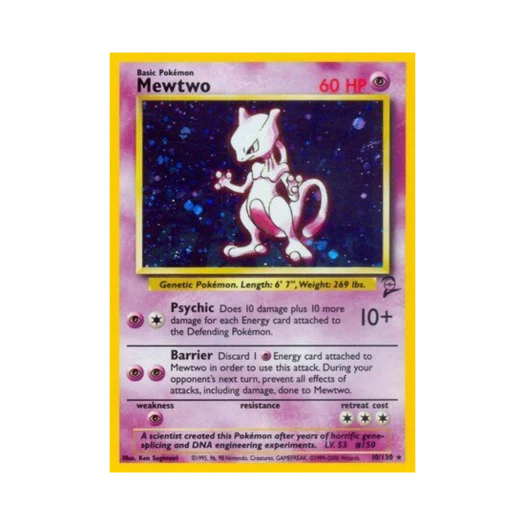 포켓몬 TCG 뮤츠 베이스 세트 2 (영문판)