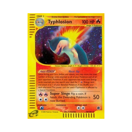 포켓몬 TCG 블레이범 RH 익스페디션 베이스 세트 (영문판)
