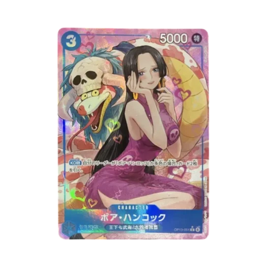원피스 TCG 보아 행콕 R-P OP13-051 부스터 팩 계승되는 의지 (일어판) 카드 이미지