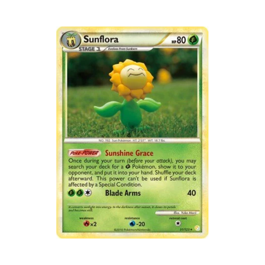 포켓몬 TCG 해루미 R 하트골드 & 소울실버 (영문판)