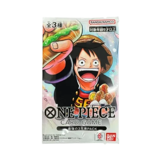 원피스 TCG 최강의 3형제 팩 (3장/일어판) 카드 이미지