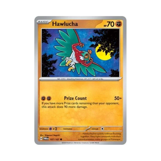 Pokemon TCG Hawlucha C Twilight Masquerade (English Ver.)