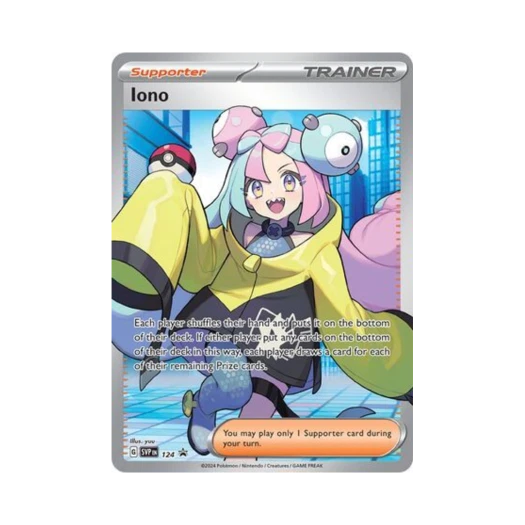 Pokemon TCG Iono P Scarlet & Violet Promos (English Ver.)