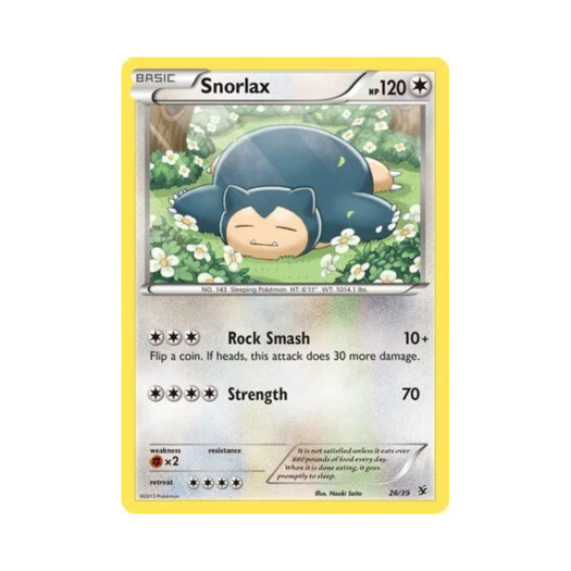 Pokemon TCG Snorlax Kalos Starter Set (English Ver.)