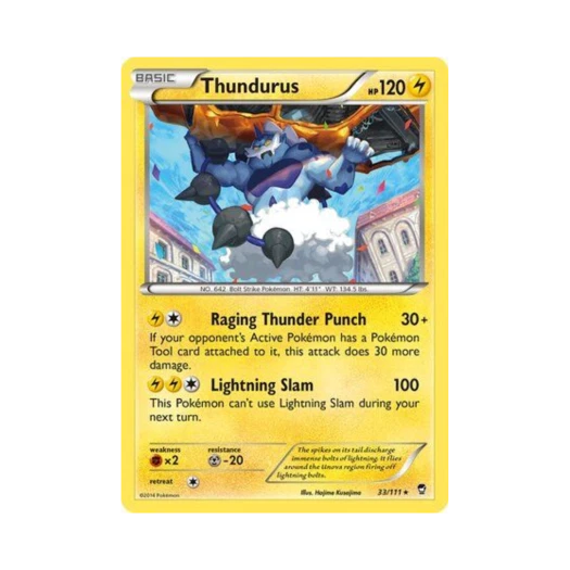 포켓몬 TCG 볼트로스 R 퓨리어스 피스트 (영문판)