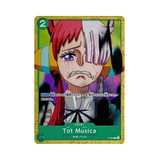 원피스 TCG 토트 뮤지카 P P-060 스타트 덱 그린 우타 (일어판)