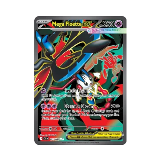 포켓몬 TCG 메가 플라엣테 ex SR 카오스 라이징 (영문판)