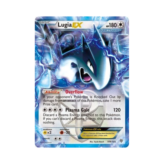 포켓몬 TCG 루기아 ex RHE 플라스마 스톰 (영문판)