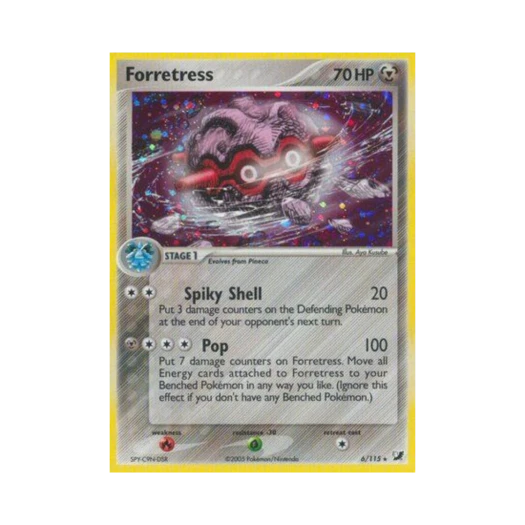 포켓몬 TCG 쏘콘 RH EX 언씬 포시스 (영문판)