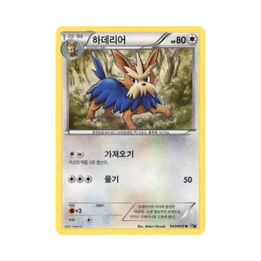 포켓몬 TCG 하데리어 U 화이트컬렉션 (한글판)
