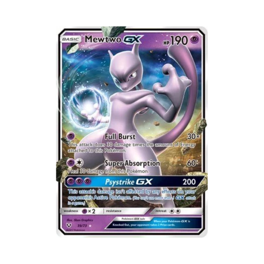 포켓몬 TCG 뮤츠 GX RHG 샤이닝 레전즈 (영문판)