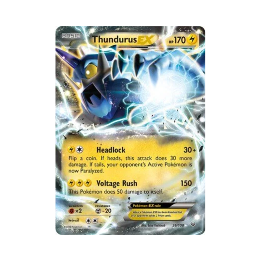 Pokemon TCG Thundurus EX RHE Roaring Skies (English Ver.)